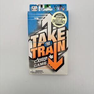 Take the Train Card Game Fast Moving Fun! Luck and Strategy Sequencing Game